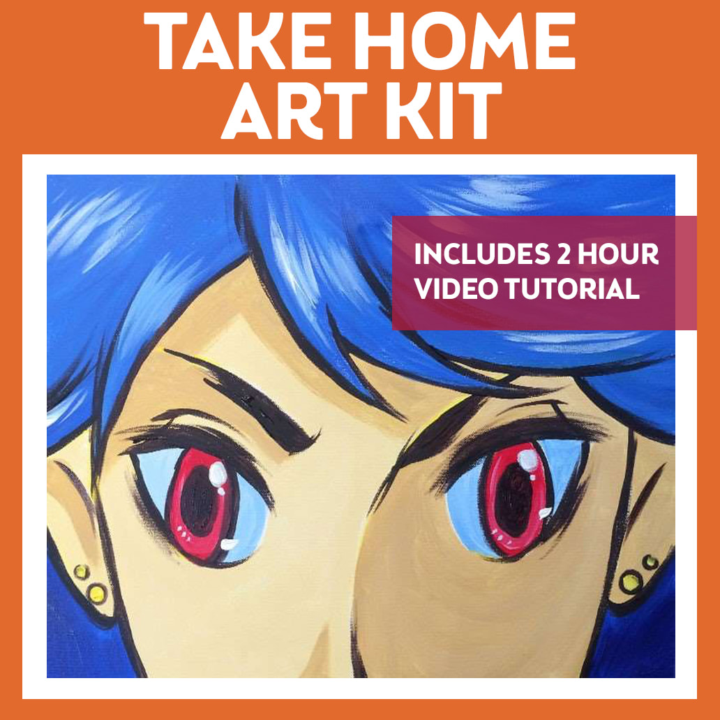 Kit with Video Tutorial-Anime Eyes